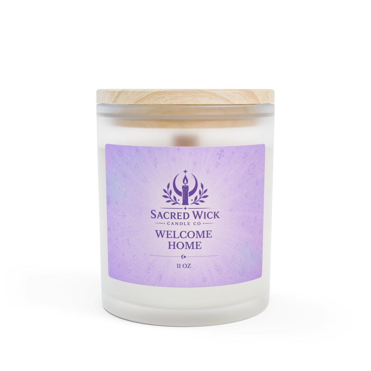 11 oz Welcome Home Wood Wick Soy Candle
