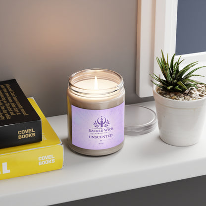9oz Unscented Soy Candle