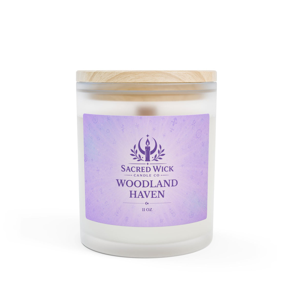11 oz Woodland Haven Wood Wick Soy Candle