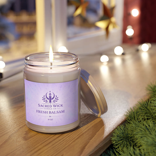 9oz Fresh Balsam Soy Candle
